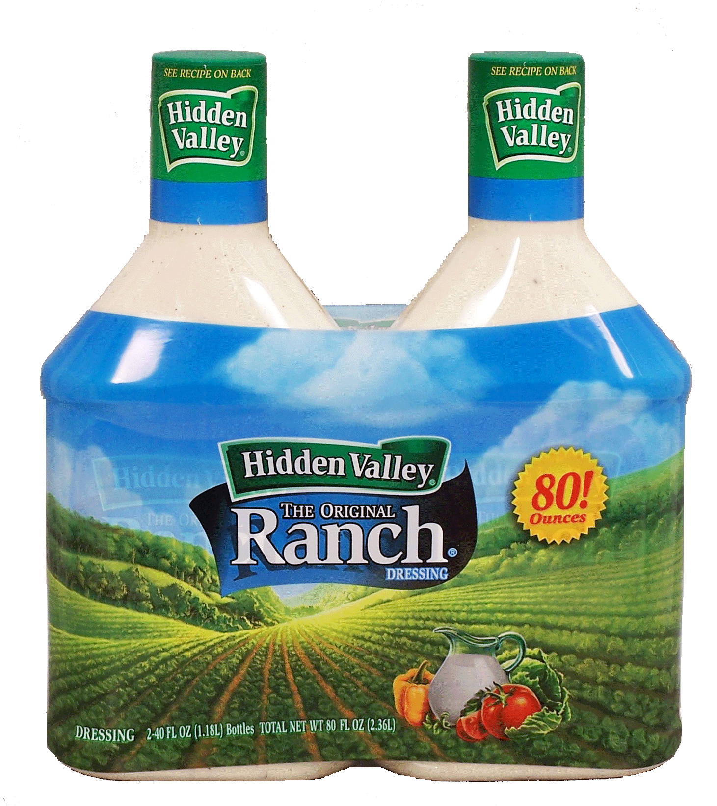 Hidden Valley  original ranch dressing, 2 40-fl. oz. Full-Size Picture